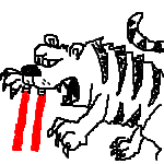 Lightsaber Tooth Tiger